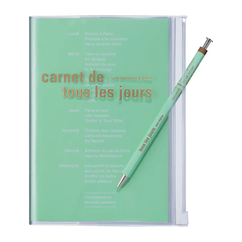 DAY'S B6 Zipper Notebook - Carnet zippé B6