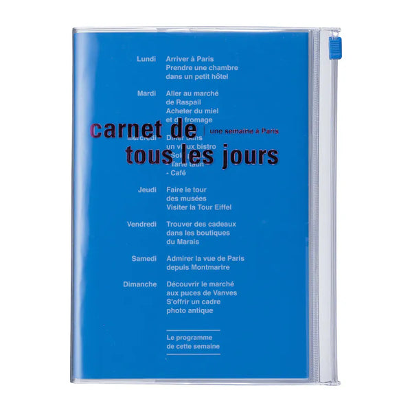 DAY'S B6 Zipper Notebook - Carnet zippé B6