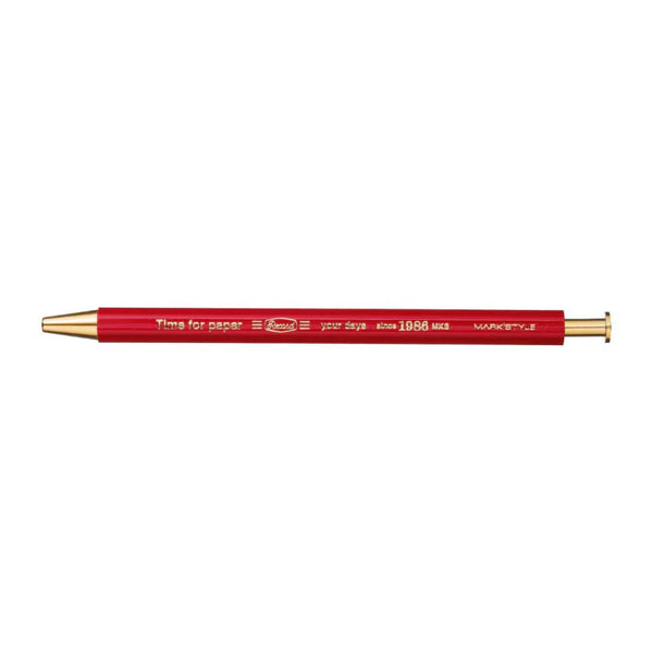 Mark's Time for Paper TFP - Stylo gel rouge écarlate