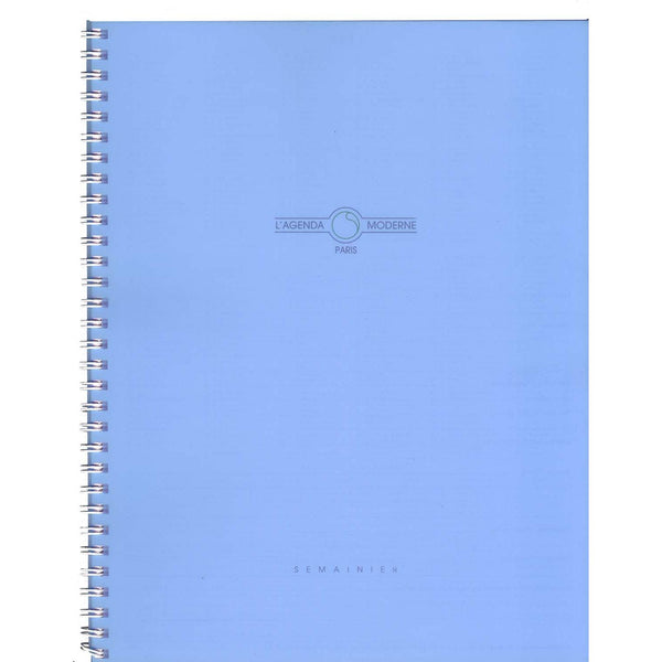 AGM Agenda Moderne ABOT Polypro Transparent-Agenda-Agenda Moderne-Papeterie du Dôme