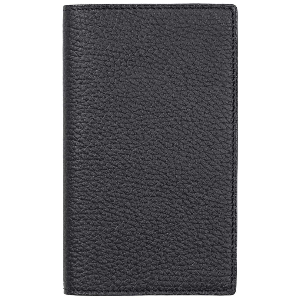 AGM Agenda Moderne Hebdoplan Camargue Cuir de Taurillon 9x15-Agenda Cuir-Agenda Moderne-Noir-Papeterie du Dôme