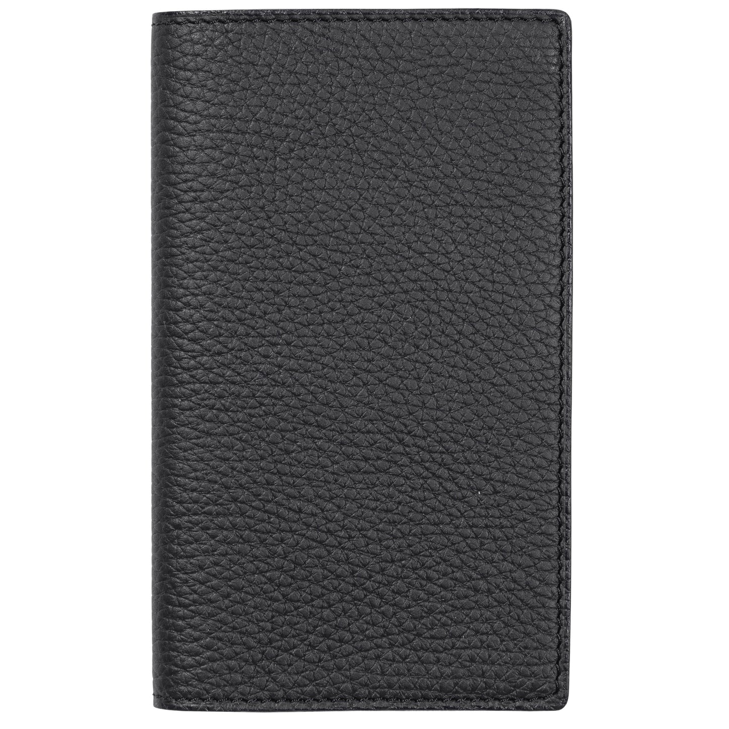 AGM Agenda Moderne Hebdoplan Camargue Cuir de Taurillon 9x15-Agenda Cuir-Agenda Moderne-Noir-Papeterie du Dôme