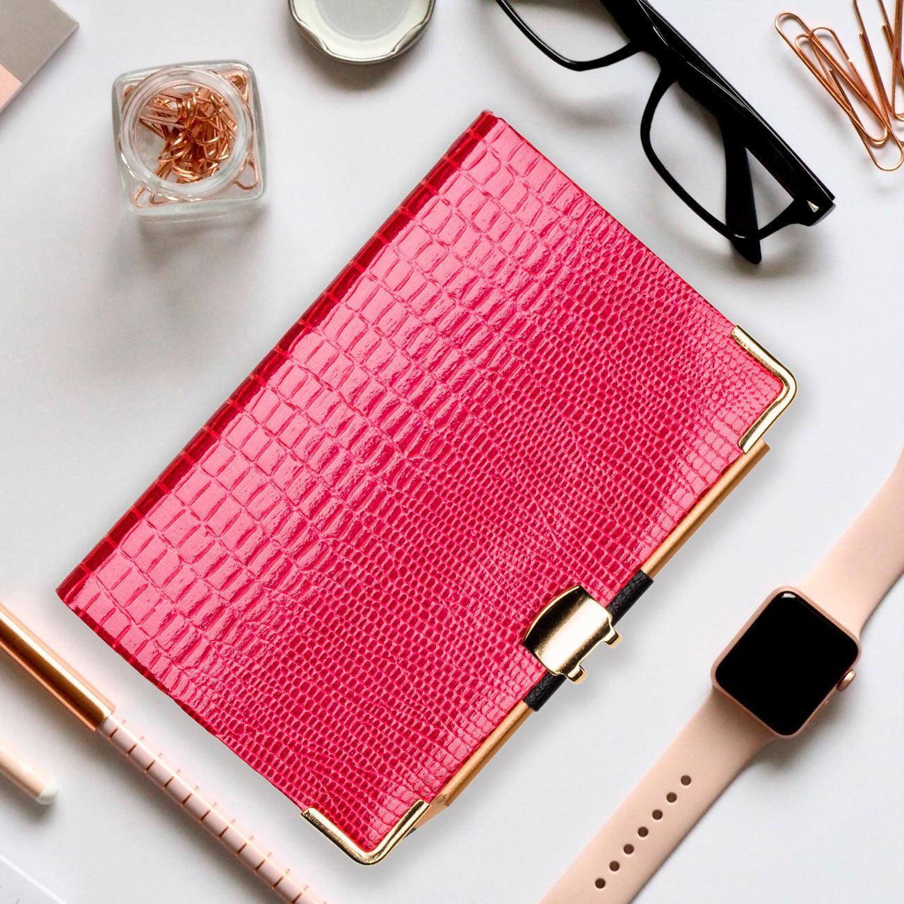 AGM Agenda Moderne Hebdoplan Simili Iguana Semainier-Agenda-Agenda Moderne-Papeterie du Dôme