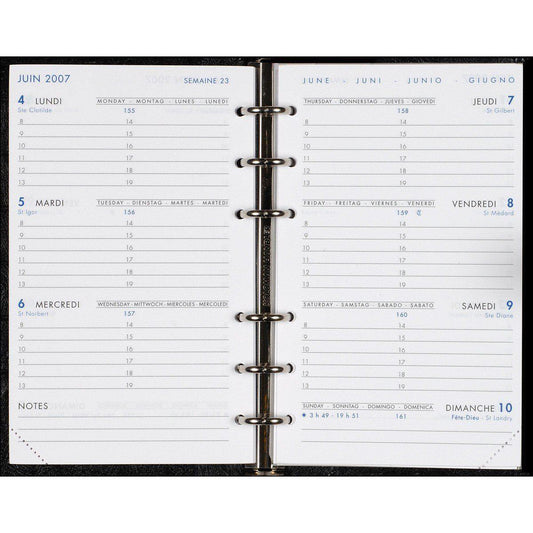 AGM Agenda Moderne International Sahara Veau Grain Autruche 147x90-Agenda-Agenda Moderne-Papeterie du Dôme