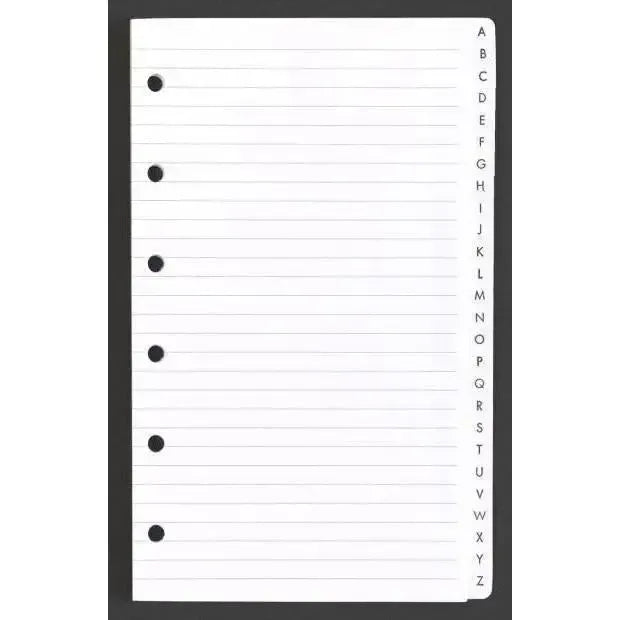 AGM Agenda Moderne Recharge Format 13 Encoches A-Z x26-Recharges Autres-Agenda Moderne-Papeterie du Dôme