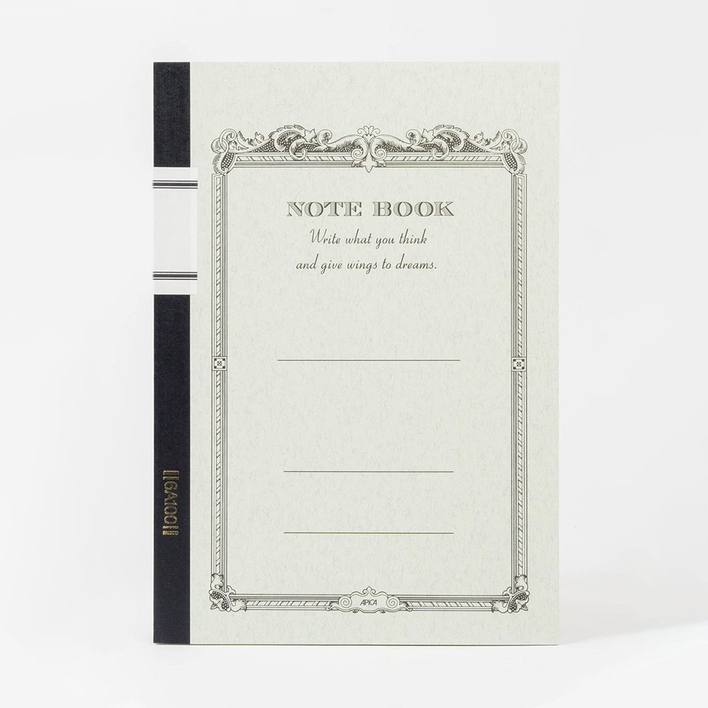 Apica Carnet Note Book B5 Ligné 300p-Carnet-Apica-Vert clair-Papeterie du Dôme
