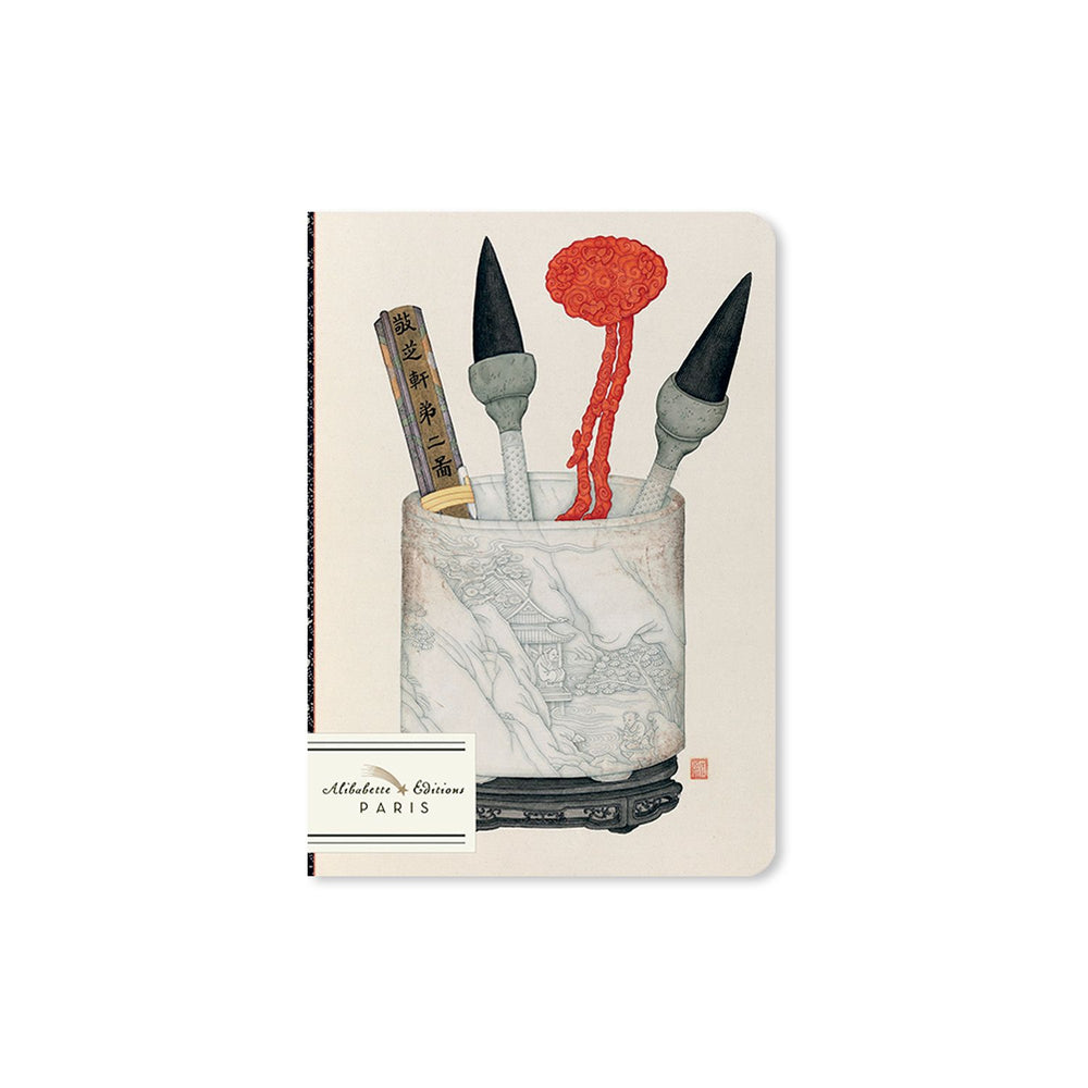BAB Carnet Ligné A6-Carnet-Alibabette Editions-Les pinceaux-Papeterie du Dôme