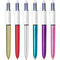 BIC Stylo Bille 4 Couleurs Shine