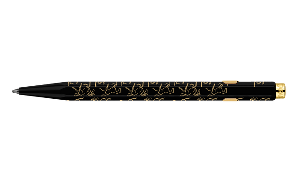 CA 849 Horse Noir Stylo Bille avec Étui-Stylo Bille-Caran d'Ache-Papeterie du Dôme