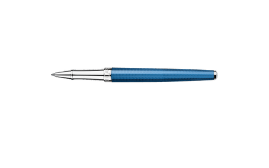CA Léman Grand Bleu Stylo Roller-Stylo Roller-Caran d'Ache-Papeterie du Dôme