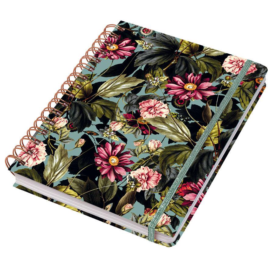 CED Carnet A5 Spirale Dots 180p-Carnet-Cedon-Passion flowers-Papeterie du Dôme