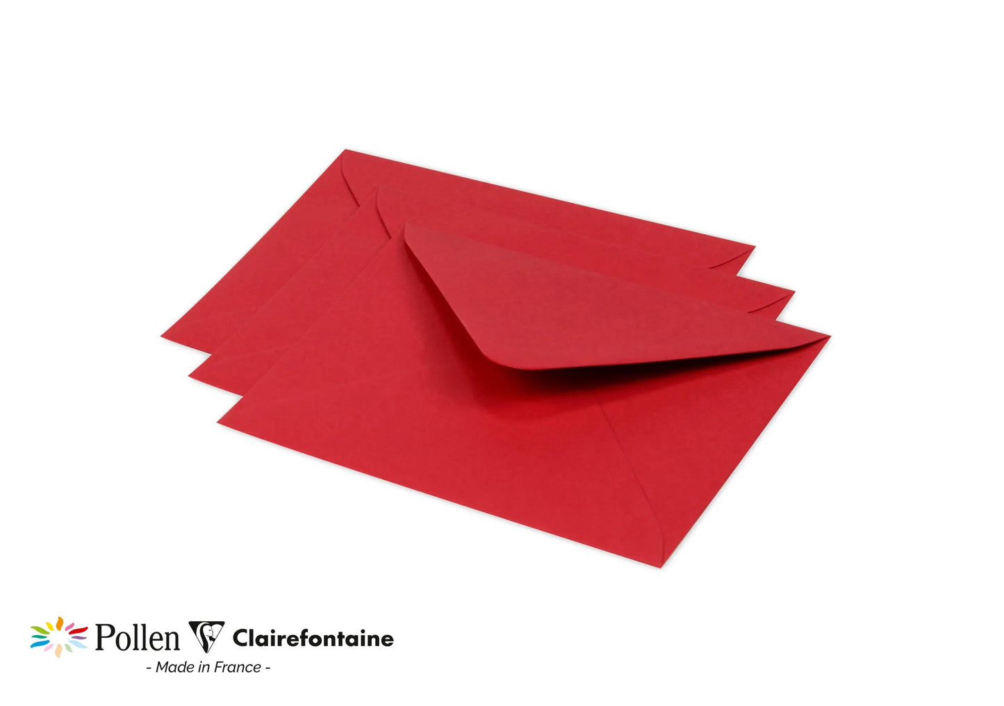 CLT Pollen 20 Enveloppes 125x138-Enveloppes-Clairefontaine-Groseille-Papeterie du Dôme