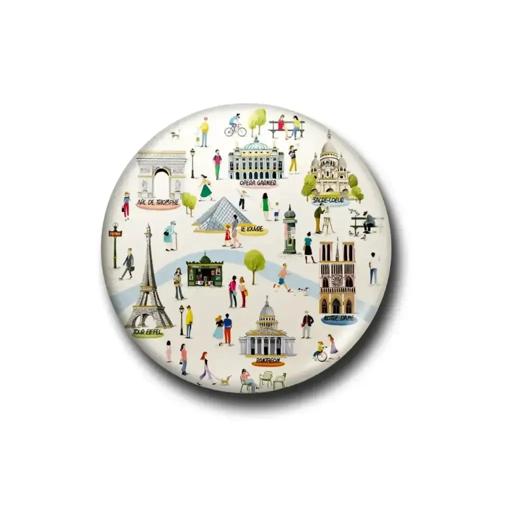 CRT Magnet Décapsuleur-Papeterie-Cartes d'art-Année 50-Papeterie du Dôme