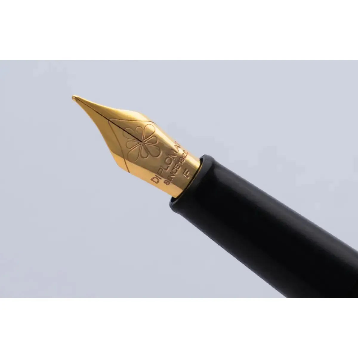 DPM Traveller Dark Red Doré Stylo Plume-Stylo Plume-Diplomat-Papeterie du Dôme