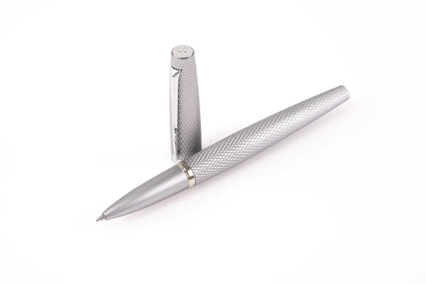 DPM Viper Argent Guilloché Stylo Roller-Stylo Roller-Diplomat-Papeterie du Dôme
