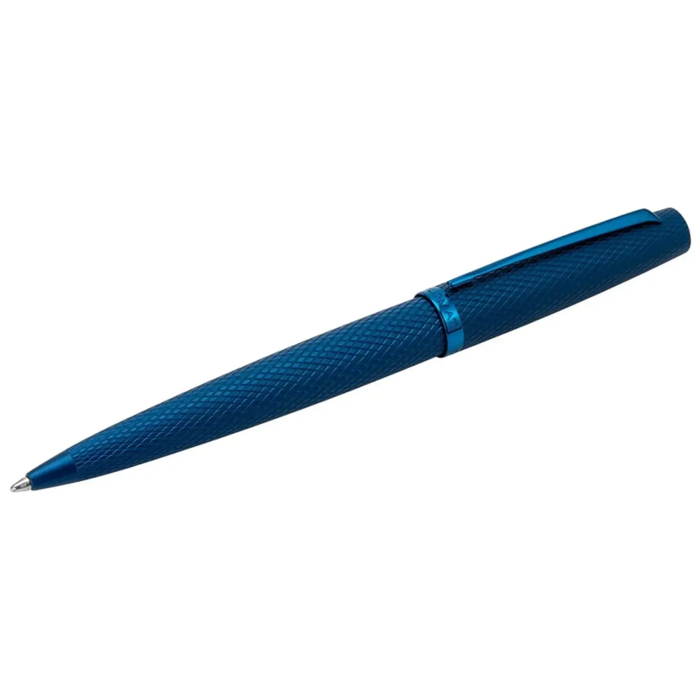 DPM Viper Bleu Guilloché Stylo Bille-Stylo Bille-Diplomat-Papeterie du Dôme