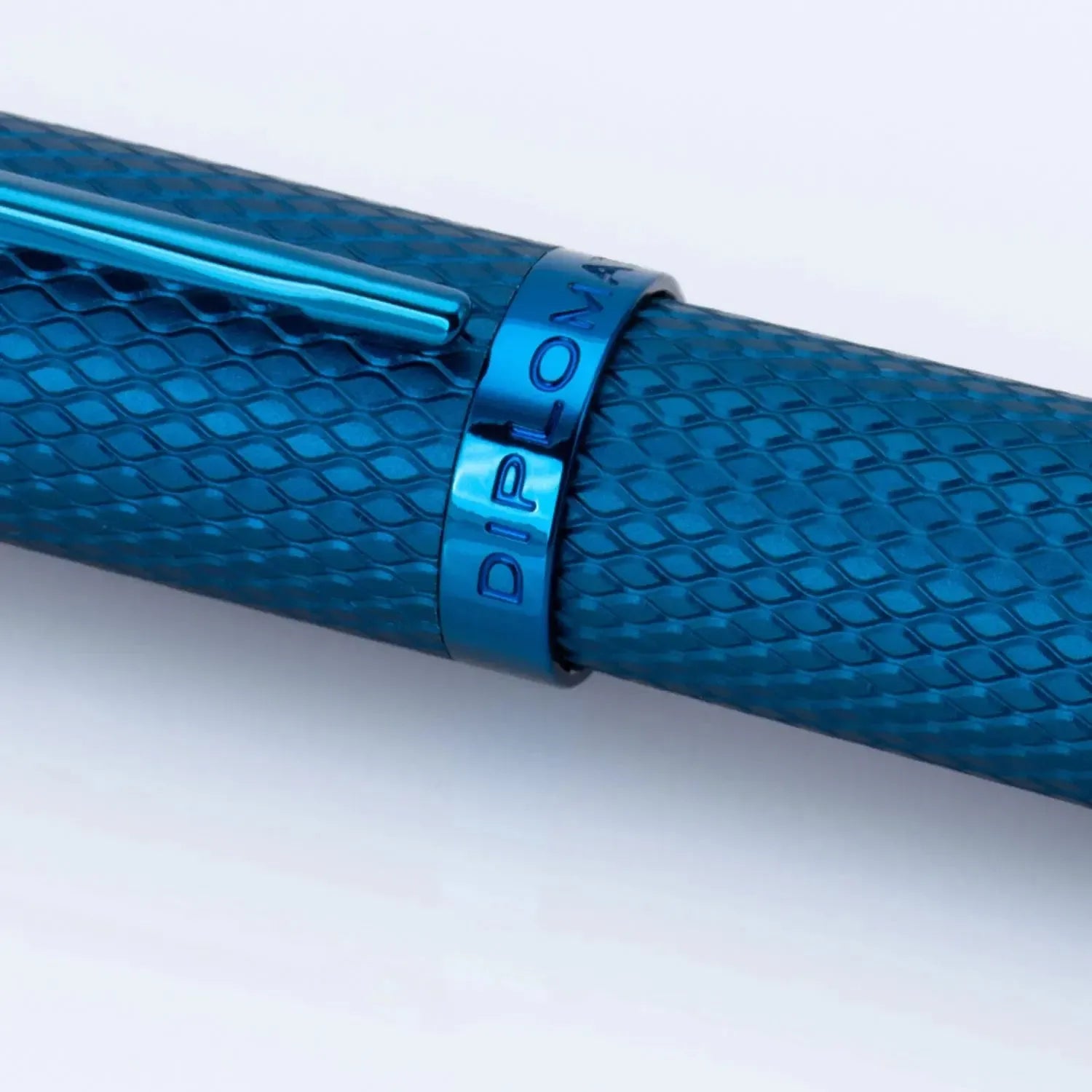 DPM Viper Bleu Guilloché Stylo Bille-Stylo Bille-Diplomat-Papeterie du Dôme