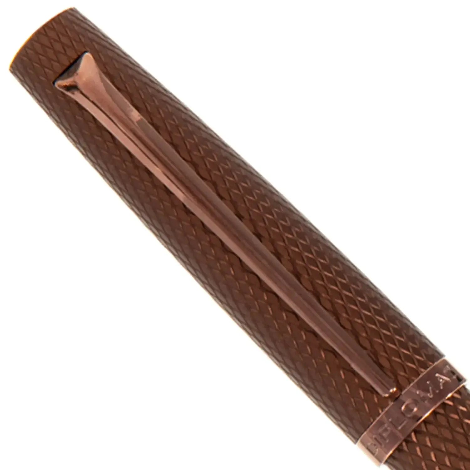 DPM Viper Marron Guilloché Stylo Bille-Stylo Bille-Diplomat-Papeterie du Dôme