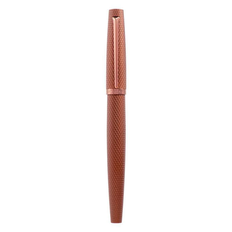 DPM Viper Marron Guilloché Stylo Plume-Stylo Plume-Diplomat-Papeterie du Dôme