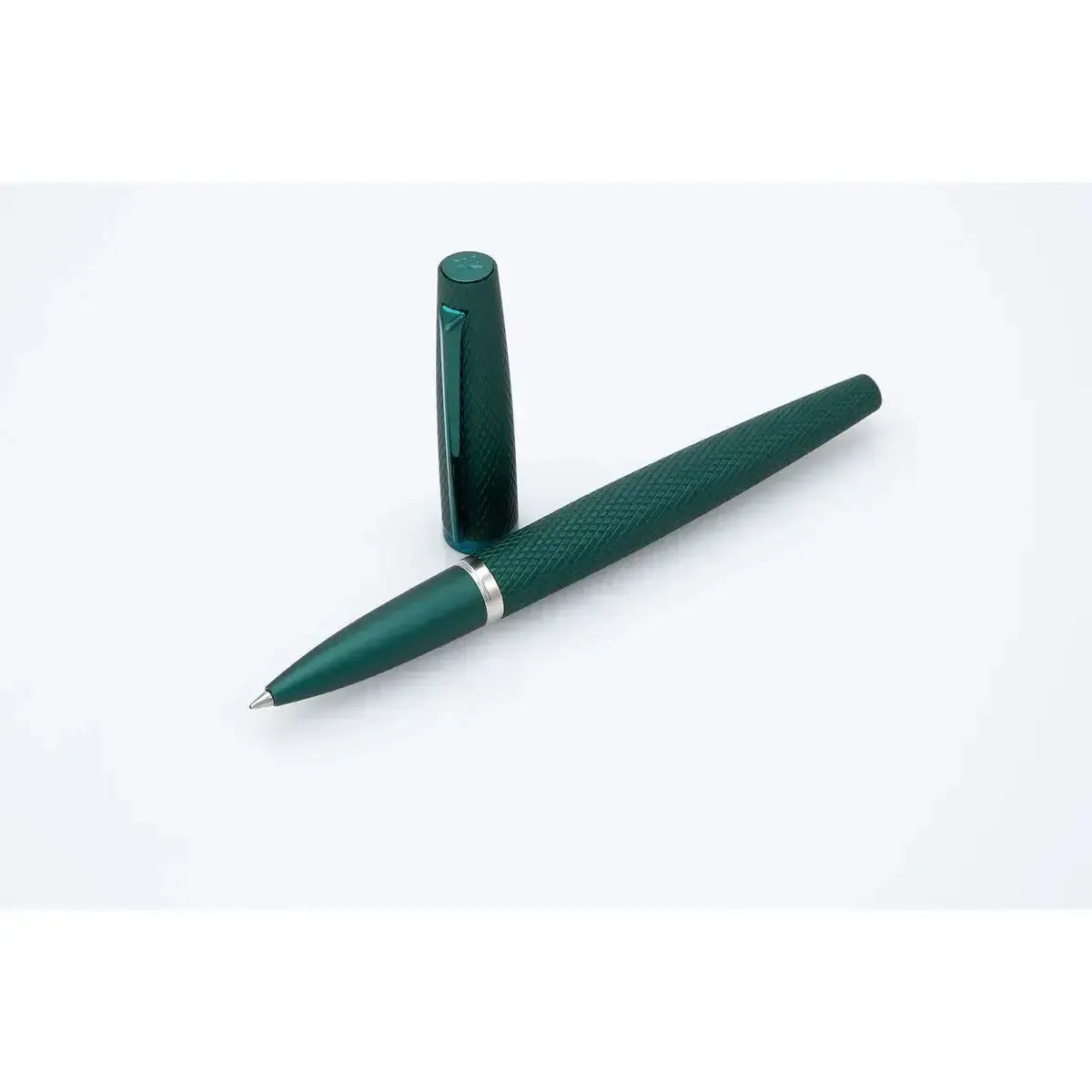 DPM Viper Vert Guilloché Stylo Roller-Stylo Roller-Diplomat-Papeterie du Dôme