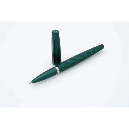 DPM Viper Vert Guilloché Stylo Roller-Stylo Roller-Diplomat-Papeterie du Dôme