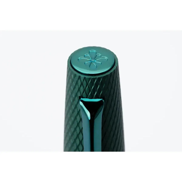 DPM Viper Vert Guilloché Stylo Roller-Stylo Roller-Diplomat-Papeterie du Dôme
