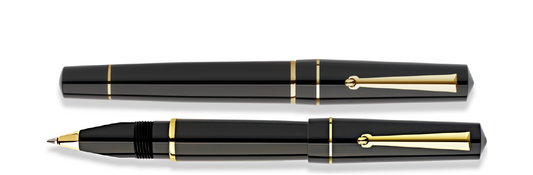 Delta Dune Nera Palladium Stylo Roller-Stylo Roller-Delta-Papeterie du Dôme