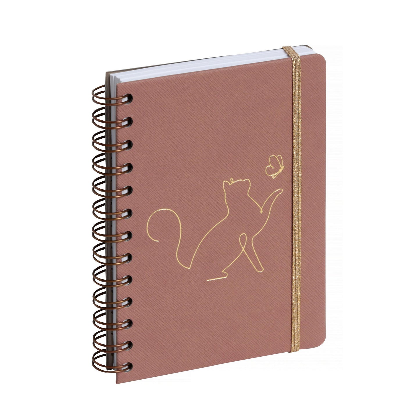 EXA Agenda Forum Elise Journalier-Agenda-Exacompta-2025-2026-Rose-Papeterie du Dôme