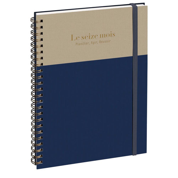 EXA Agenda SAD 20S Semainier Gustave-Agenda-Exacompta-2026-2027-Bleu-Papeterie du Dôme