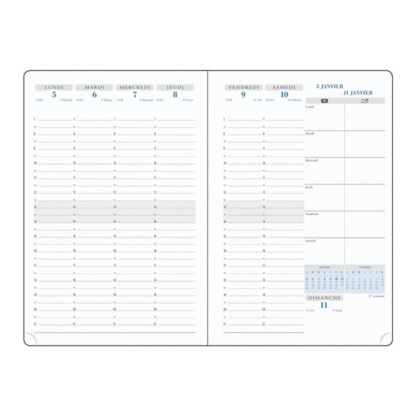 EXA Agenda Visuel 7 Semaine/2P Winner-Agenda-Exacompta-Papeterie du Dôme