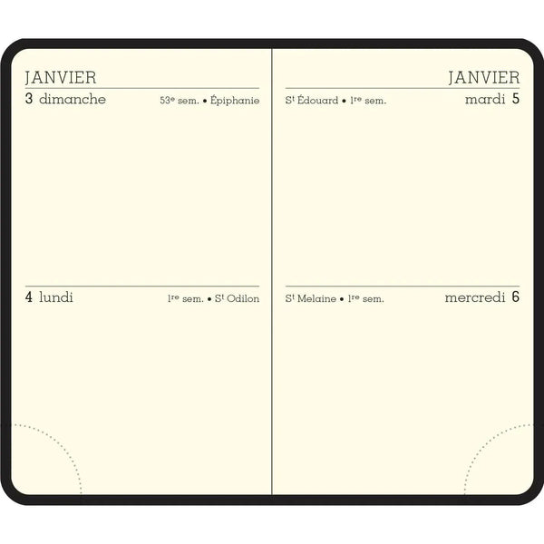 EXA Agenda Winner 2J/P 75x115 Fermeture-Agenda-Exacompta-Papeterie du Dôme