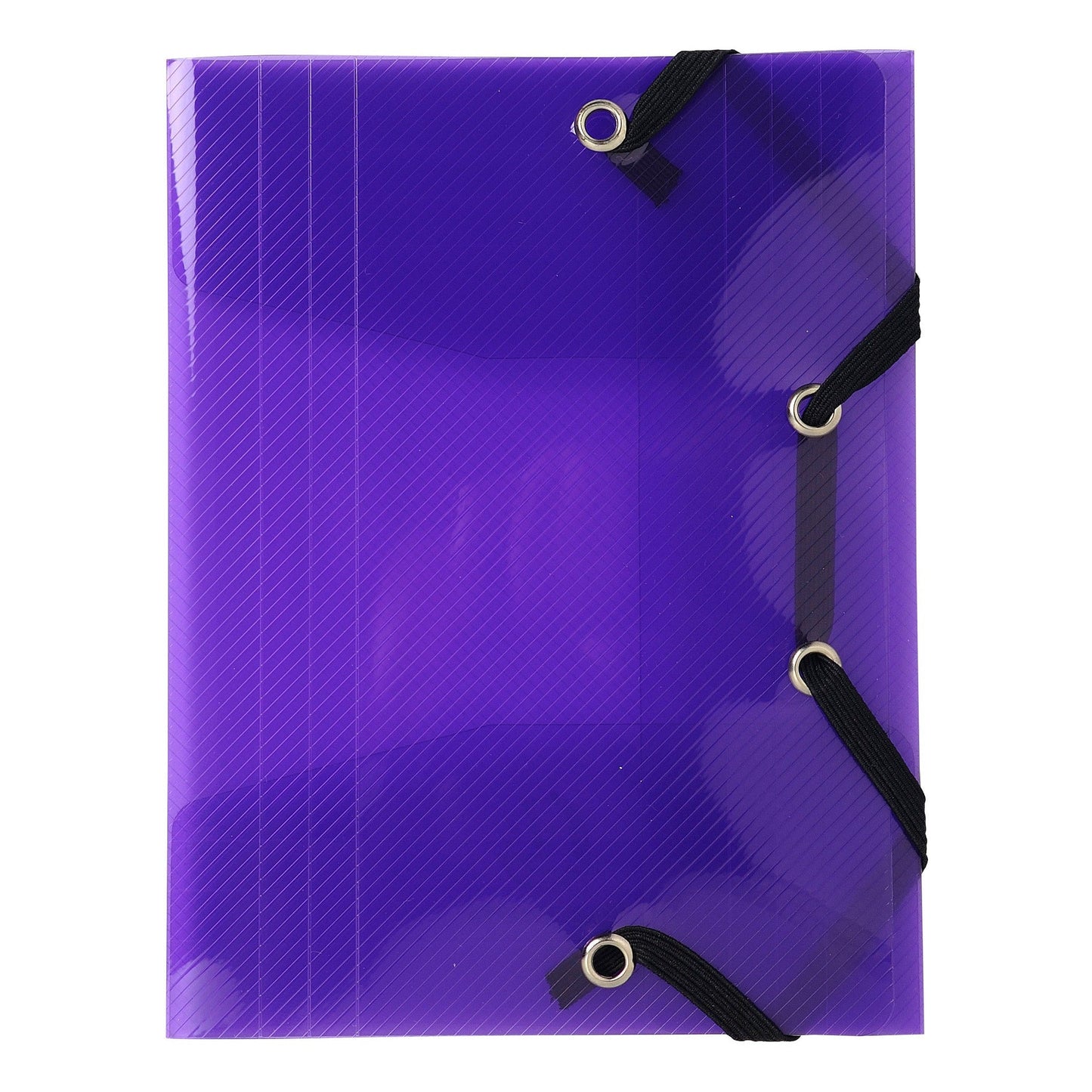 EXA Chemise 3 Rabats à Élastique Crystal 12x15-Chemise-Exacompta-Papeterie du Dôme