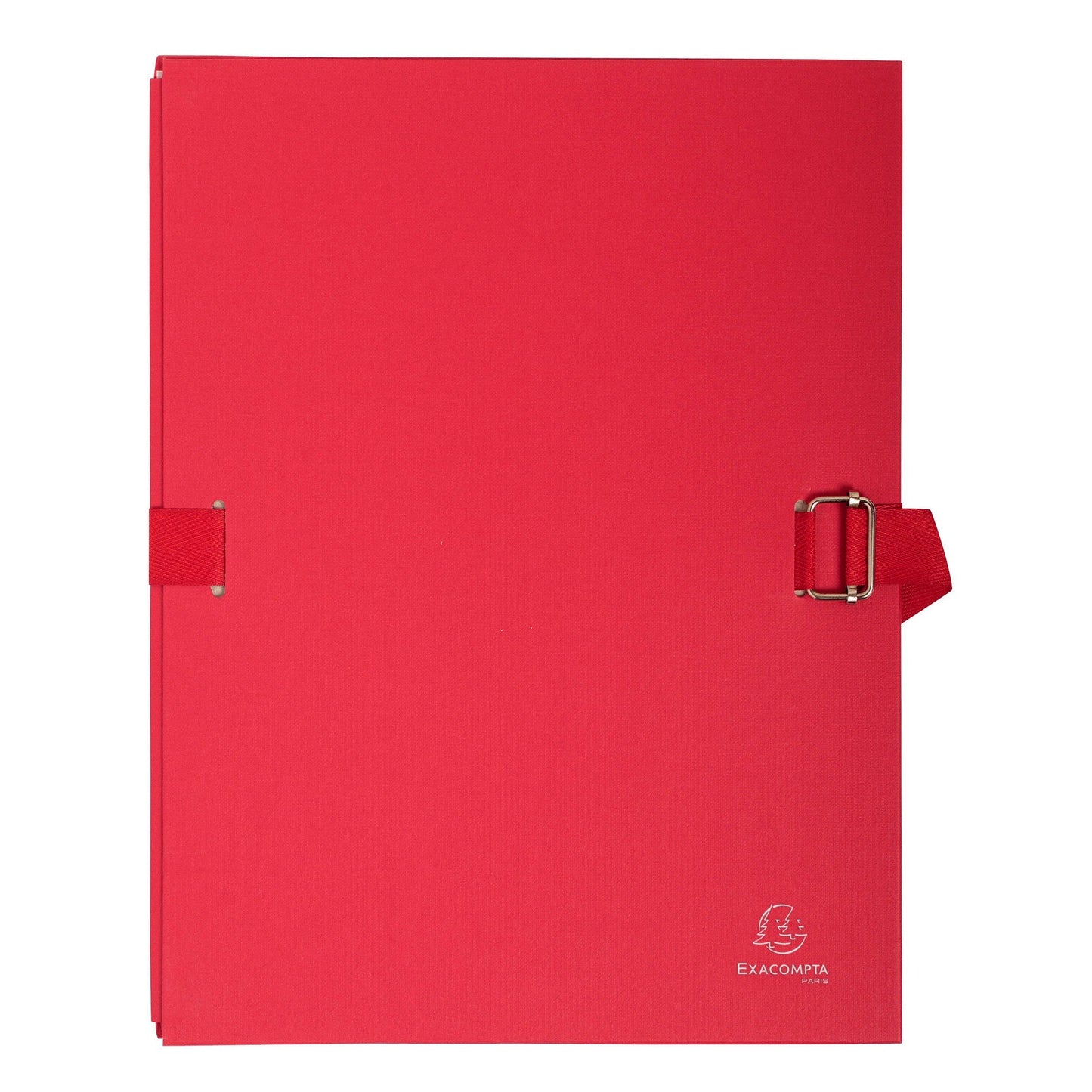 EXA Chemise à Sangle Rabat papier-Classement-Exacompta-Rouge-Papeterie du Dôme