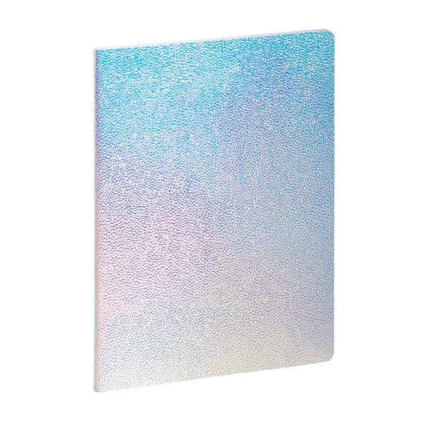 EXA Notebook Ariel Ligné & Dots-Carnet-Exacompta-A5-Argent-Papeterie du Dôme