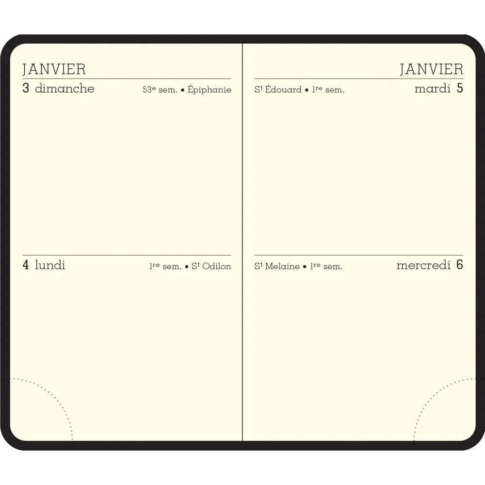 EXA Recharge Agenda 2J/P 65x105-Recharge Agenda-Exacompta-2027-Papeterie du Dôme