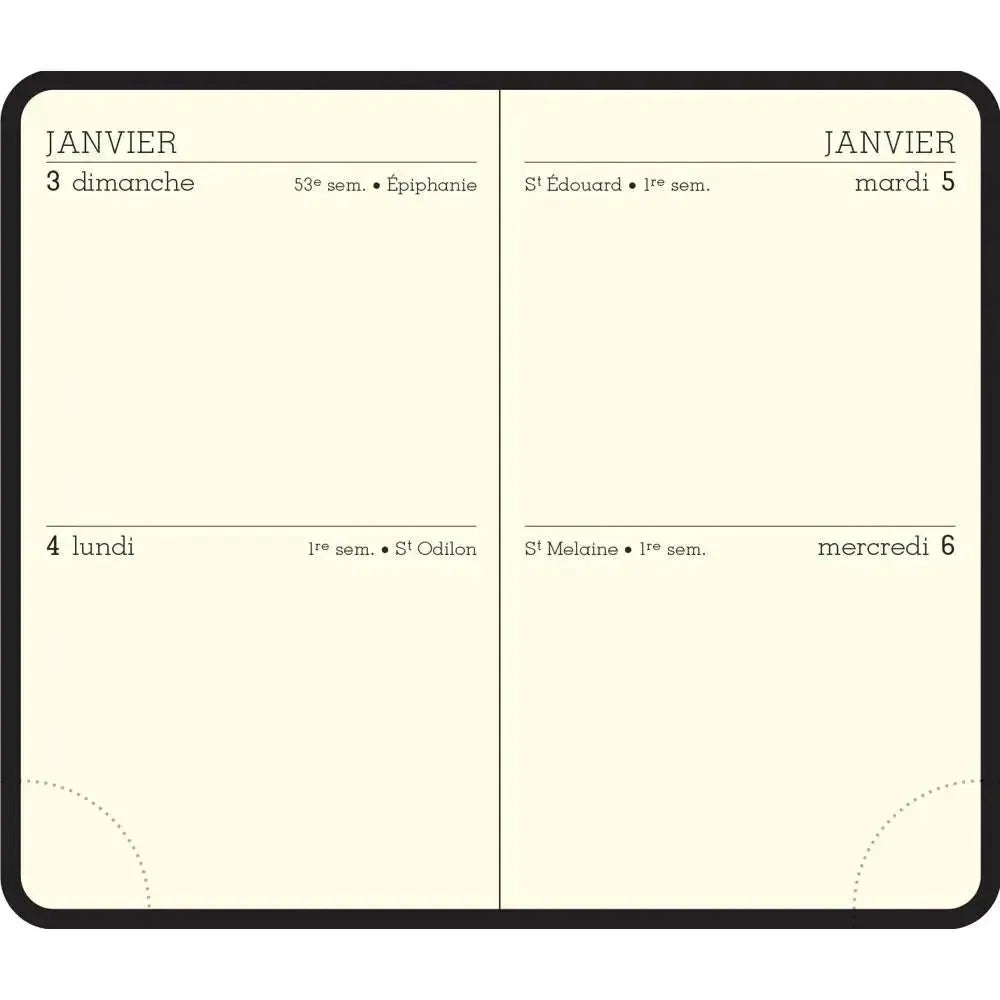 EXA Recharge Agenda 2J/P 65x105-Recharge Agenda-Exacompta-2027-Papeterie du Dôme