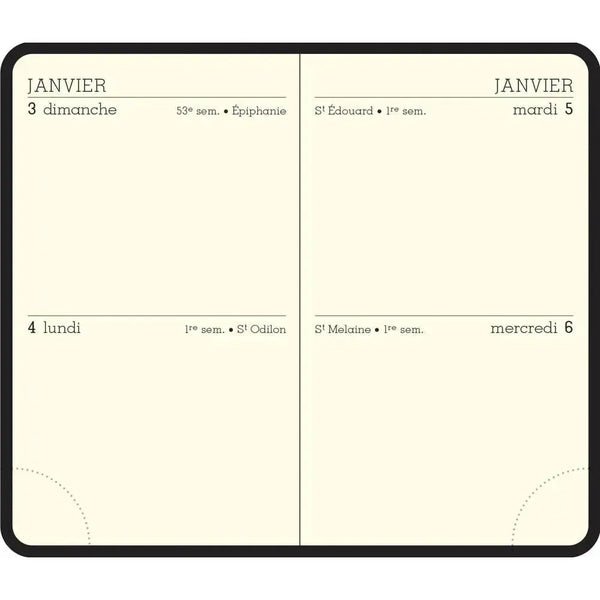 EXA Recharge Agenda 2J/P 75x115 11820E-Recharge Agenda-Exacompta-2027-Papeterie du Dôme