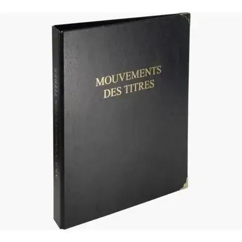 EXA Registre 4 anneaux Mouvements de Titre-Registre-Exacompta-Papeterie du Dôme