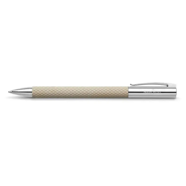 FC Ambition OpArt White Sand Stylo Bille-Stylo Bille-Faber-Castell-Papeterie du Dôme