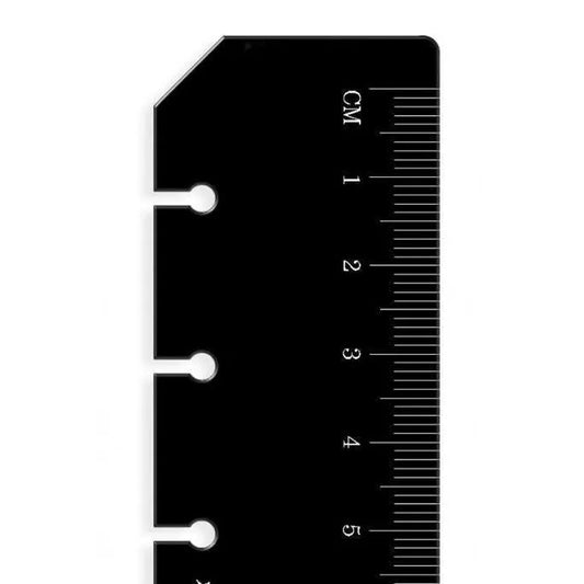 FFX A5 Accessoire Reglette Marque Page Noire FILOFAX-Recharge-Filofax-Papeterie du Dôme