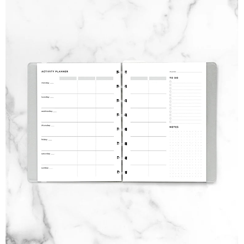 FFX A5 Notebook Recharge Activity Planner-Recharge-Filofax-Papeterie du Dôme