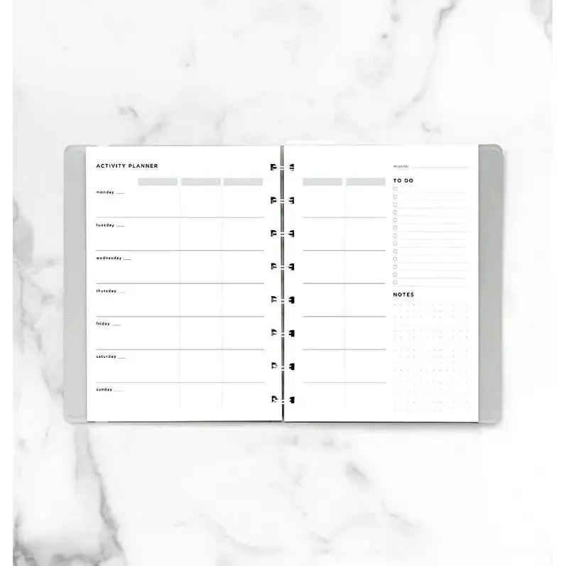 FFX A5 Notebook Recharge Activity Planner-Recharge-Filofax-Papeterie du Dôme