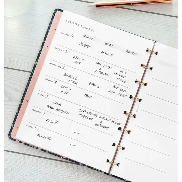 FFX A5 Notebook Recharge Activity Planner-Recharge-Filofax-Papeterie du Dôme