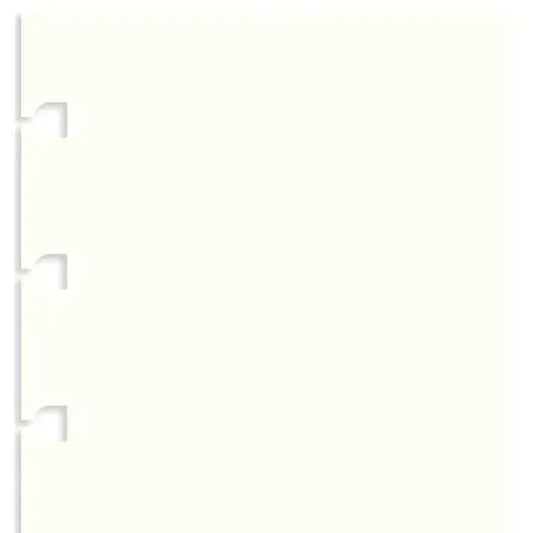 FFX A5 Notebook Recharge Feuilles Unies Blanc-Recharge-Filofax-Papeterie du Dôme