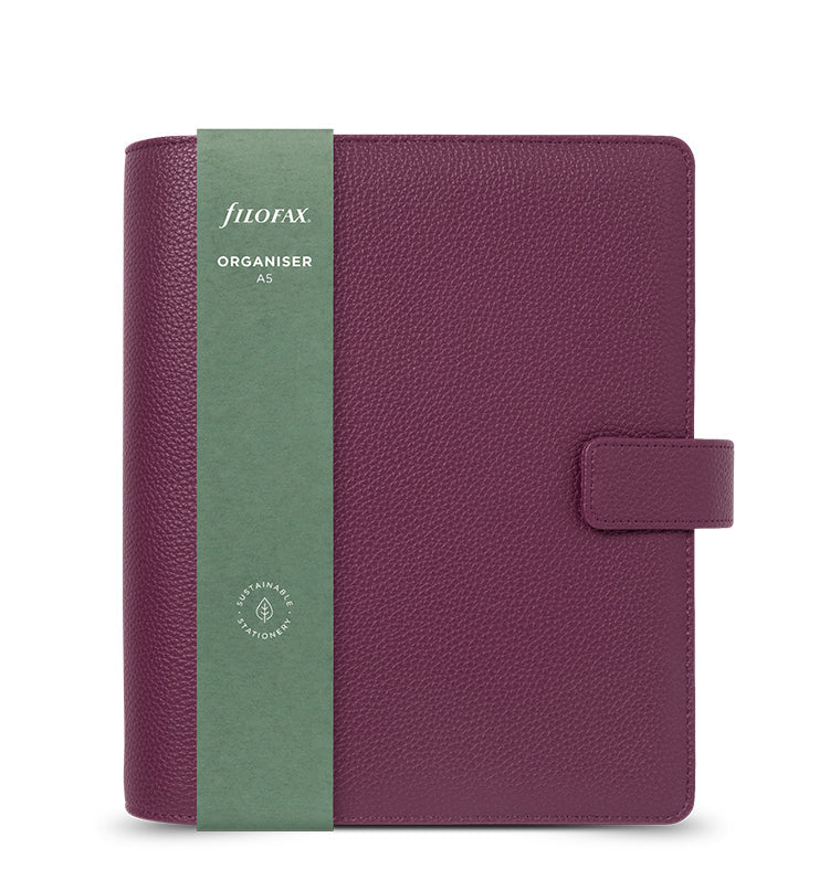 FFX A5 Organiseur Camden-Organiseur A5-Filofax-Prune-Papeterie du Dôme