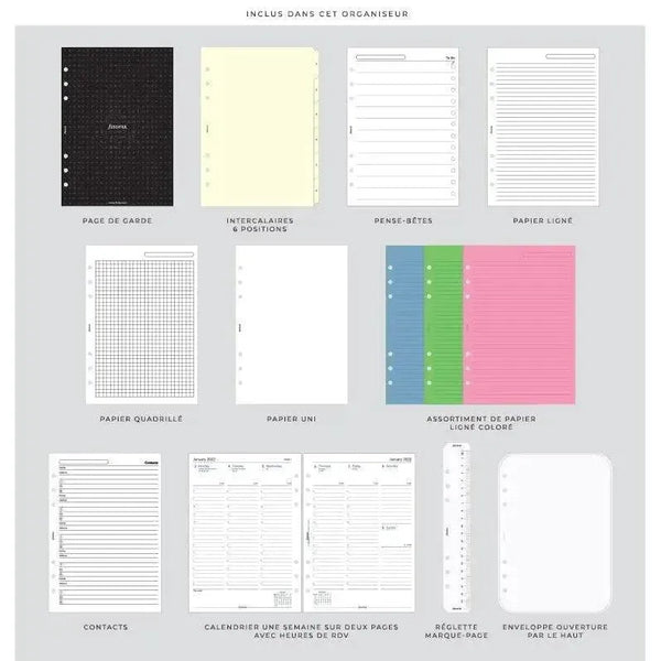 FFX A5 Organiseur Finsbury-Organiseur-Filofax-Papeterie du Dôme