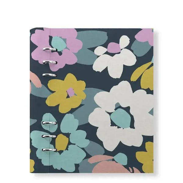 FFX Clipbook Floral A5-Clipbook-Filofax-Bloom Blue-Papeterie du Dôme
