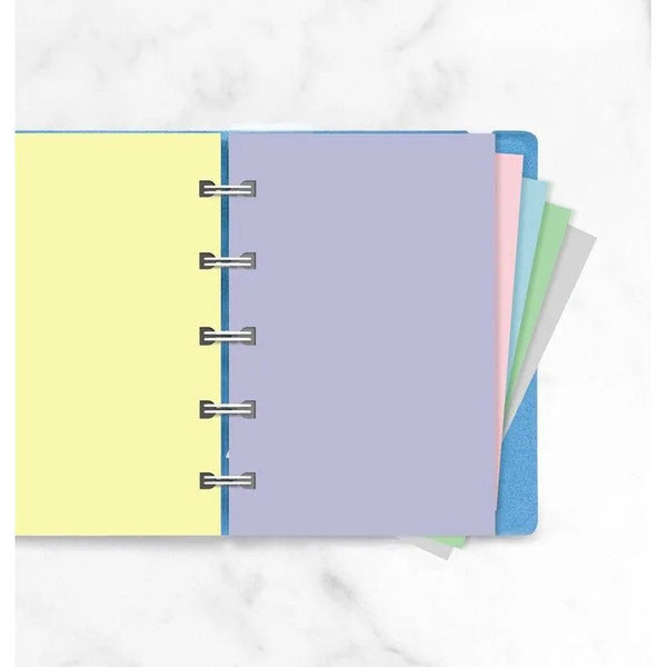 FFX Notebooks - Feuilles de notes unies - Assortiment pastel - Pocket-Recharge Notebook-Filofax-Papeterie du Dôme