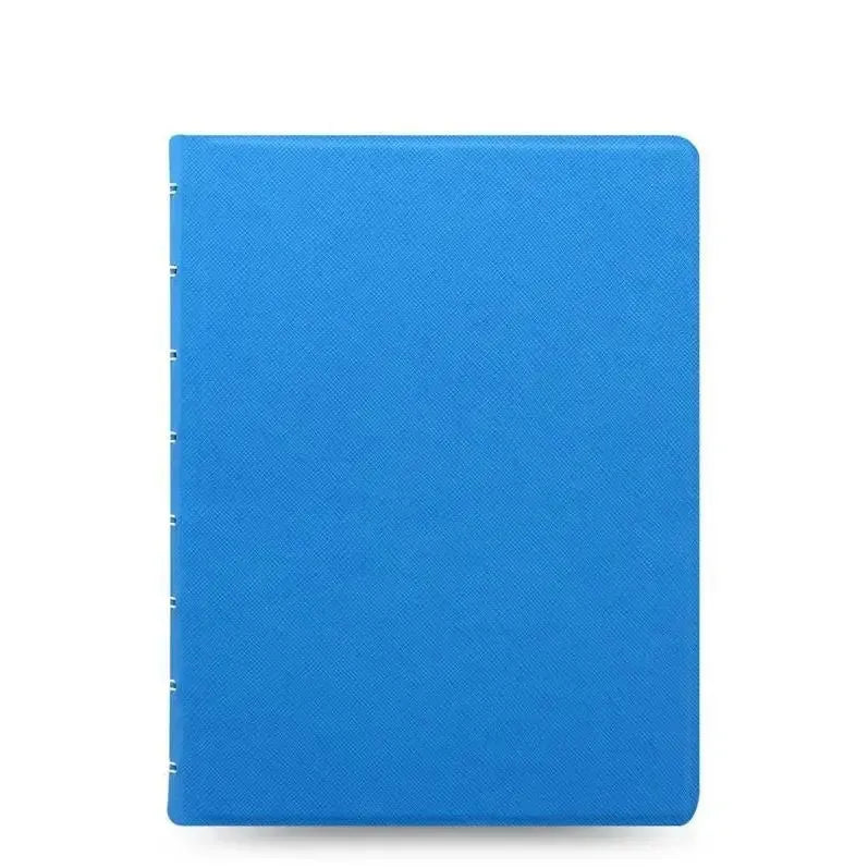 FFX Notebooks Saffiano - A5-Notebook A5-Filofax-Bleu-Papeterie du Dôme