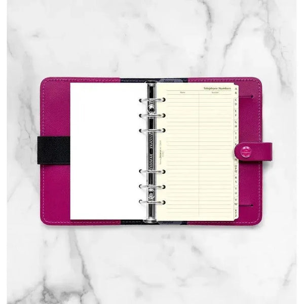 FFX Personal A-Z Slimline Index Creme-Recharge-Filofax-Papeterie du Dôme